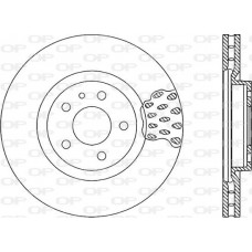 BDA1017.20 OPEN PARTS Гальмівний диск
