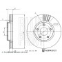 ADBP430121 BLUE PRINT Гальмівний диск