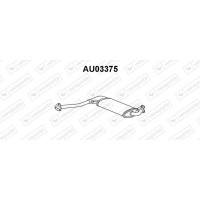 AU03375 VENEPORTE Предглушник вихлопних газів
