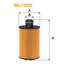 WL7552 WIX FILTERS Масляний фільтр