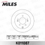 K011087 MILES Гальмівний диск