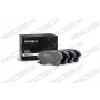 402B0609 RIDEX Комплект гальмівних колодок дисковий гальм