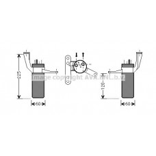 RTD442 AVA QUALITY COOLING Осушувач кондиціонера
