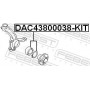DAC43800038-KIT FEBEST Комплект підшипника ступиці колеса