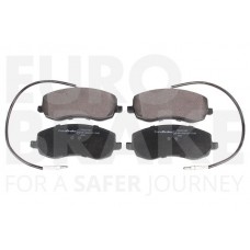 5502221967 EUROBRAKE Комплект гальмівних колодок дисковий гальм