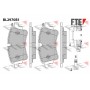 BL2970B1 FTE Комплект гальмівних колодок дисковий гальм