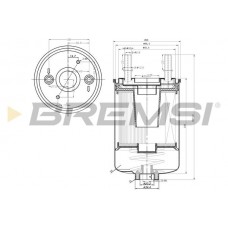 FE0791 BREMSI Паливний фільтр