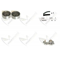 OBKWP0125 MABYPARTS Водяний насос комплект зубчастого ременя