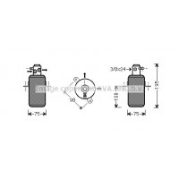 MSD266 AVA QUALITY COOLING Осушувач кондиціонера