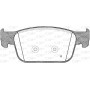 BPA1692.01 OPEN PARTS Комплект гальмівних колодок дисковий гальм