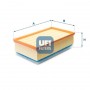 30.B24.00 UFI Повітряний фільтр