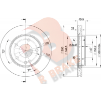 78RBD20113 R BRAKE Гальмівний диск