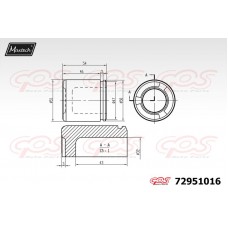 72951016 MAXTECH Поршень корпус скоби гальма