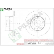 V059 PILENGA Гальмівний диск