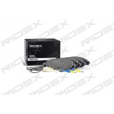 402B0526 RIDEX Комплект гальмівних колодок дисковий гальм