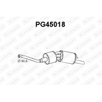 PG45018 VENEPORTE Глушник вихлопних газів кінцевий