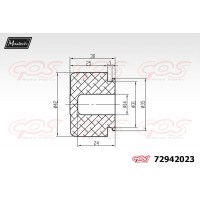 72942023 MAXTECH Поршень корпус скоби гальма