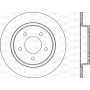 BDR2031.10 OPEN PARTS Гальмівний диск