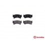 P 56 026 BREMBO КомплеК т гальмівних колодок, дискове гальмо