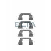 EA8833 ELTA AUTOMOTIVE Комплектуючі колодки дискового гальма