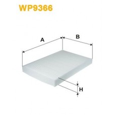 WP9366 WIX FILTERS Фільтр повітря у внутрішньому просторі
