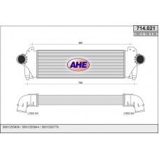 714.021 AHE Интеркулер