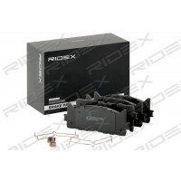 402B1257 RIDEX Комплект гальмівних колодок дисковий гальм
