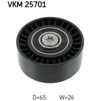 VKM 25701 SKF Паразитный / Ведущий ролик, Зубчастий ремінь