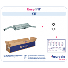 FS25216 Faurecia Глушник вихлопних газів кінцевий