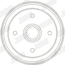 329327J JURID Гальмівний барабан