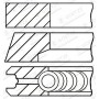 08-124806-00 GOETZE ENGINE Комплект поршневих кілець