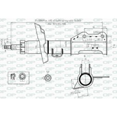 SAB8517.31 OPEN PARTS Амортизатор