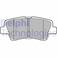 LP3309 DELPHI Комплект гальмівних колодок дисковий гальм