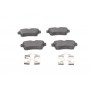 0 986 494 640 BOSCH Комплект гальмівних колодок дисковий гальм