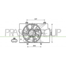 FD344F003 PRASCO Вентилятор охолодження двигуна