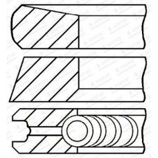 WG2046205 WILMINK GROUP Комплект поршневих кілець