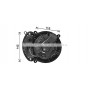 RT8677 AVA QUALITY COOLING Вентилятор салону