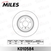 K010584 MILES Гальмівний диск