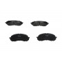 KBP-8018 KAVO PARTS Комплект гальмівних колодок дисковий гальм