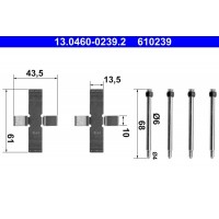 13.0460-0239.2 ATE Комплектуючі колодки дискового гальма