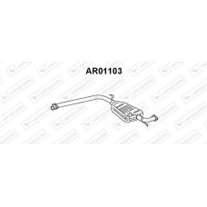 AR01103 VENEPORTE Предглушник вихлопних газів