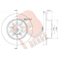 78RBD25640 R BRAKE Гальмівний диск