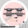20968.195.2 ZIMMERMANN Комплект гальмівних колодок дисковий гальм