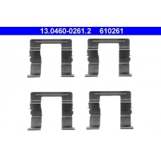 13.0460-0261.2 ATE Комплектуючі колодки дискового гальма