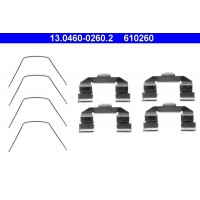 13.0460-0260.2 ATE Комплектуючі колодки дискового гальма