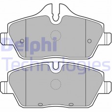 LP2186 DELPHI КомплеК т гальмівних колодок, дискове гальмо