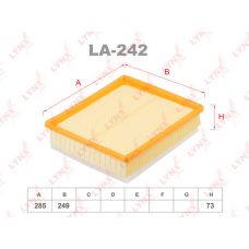 LA-242 LYNXauto Повітряний фільтр