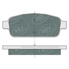 SP 360 PR SCT - MANNOL Комплект гальмівних колодок дисковий гальм