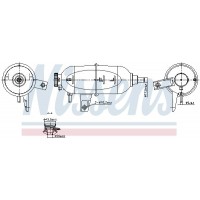 996331 NISSENS Компенсаційний бак охолоджувальна рідина