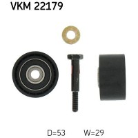 VKM 22179 SKF Паразитный / Ведущий ролик, Зубчастий ремінь